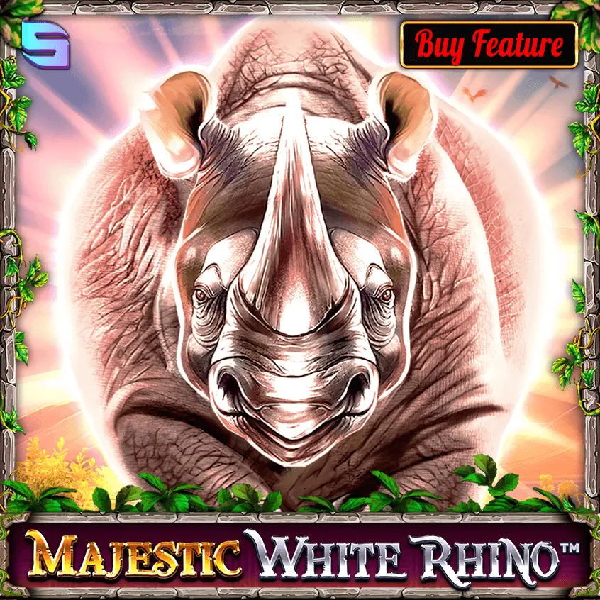 Majestic White Rhino — картка гри в каталозі Allwin UA